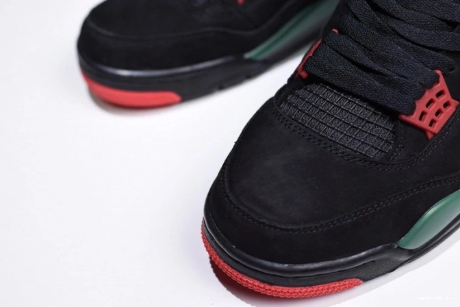 4 AQ3816-063 GUCC Black Red Air NRG Gorge Green-Varsity Jordan 0707